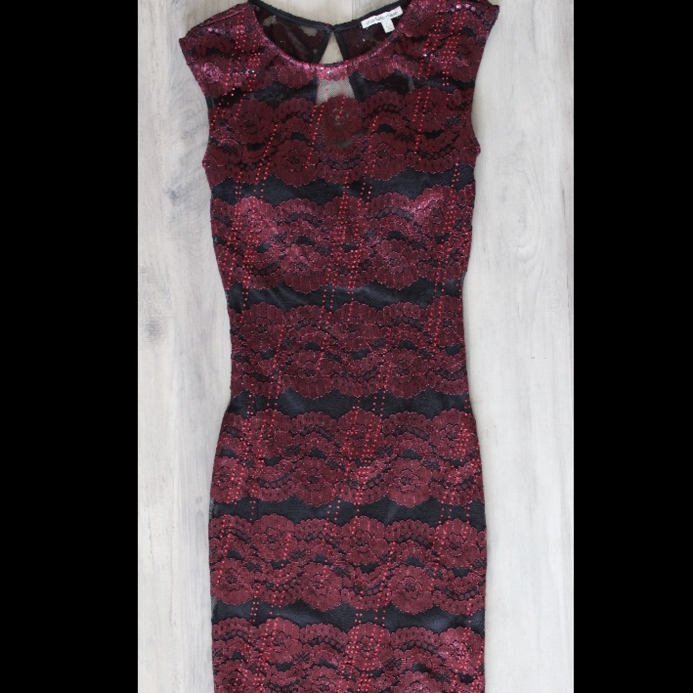 Charlotte Russe Lace Bodycon Dress